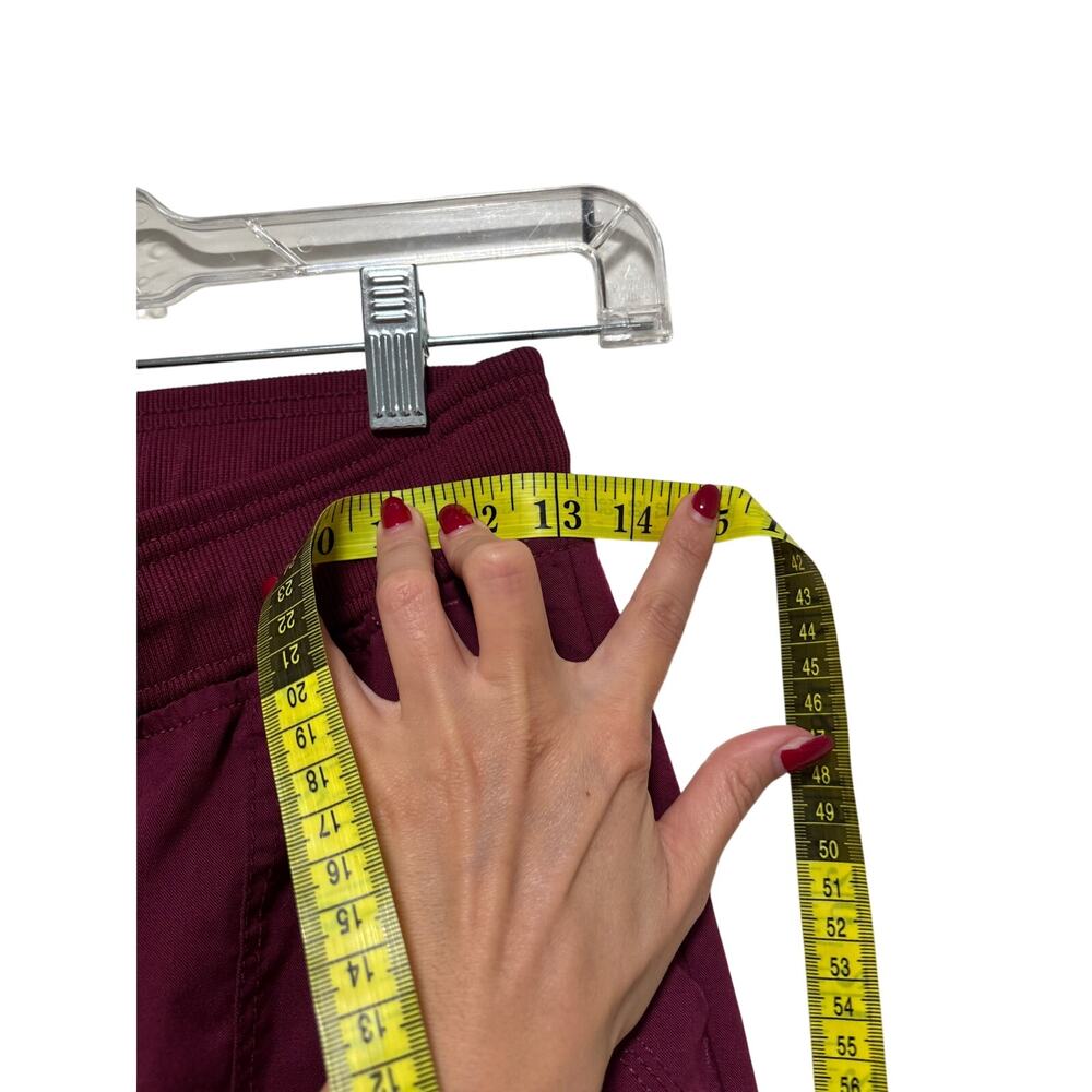 Dickies Tall XS Burgundy Drawstring Cargo Pants - Picture 3 of 8